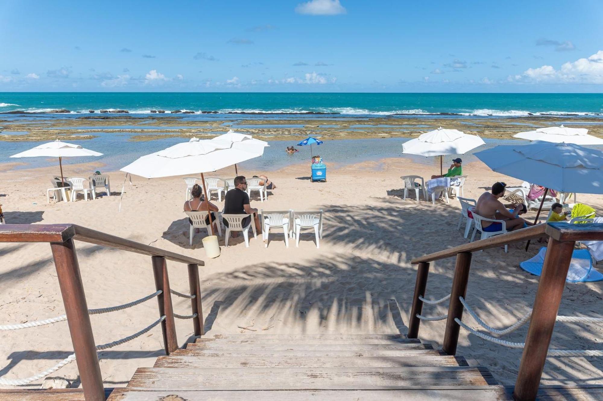 Marulhos Suites Resort Muro Alto Beira Mar Por Brevelar Pôrto das Galinhas Kültér fotó